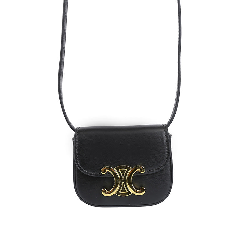 Classy Creative Mini Metal Catch Arc Crossbody Bags