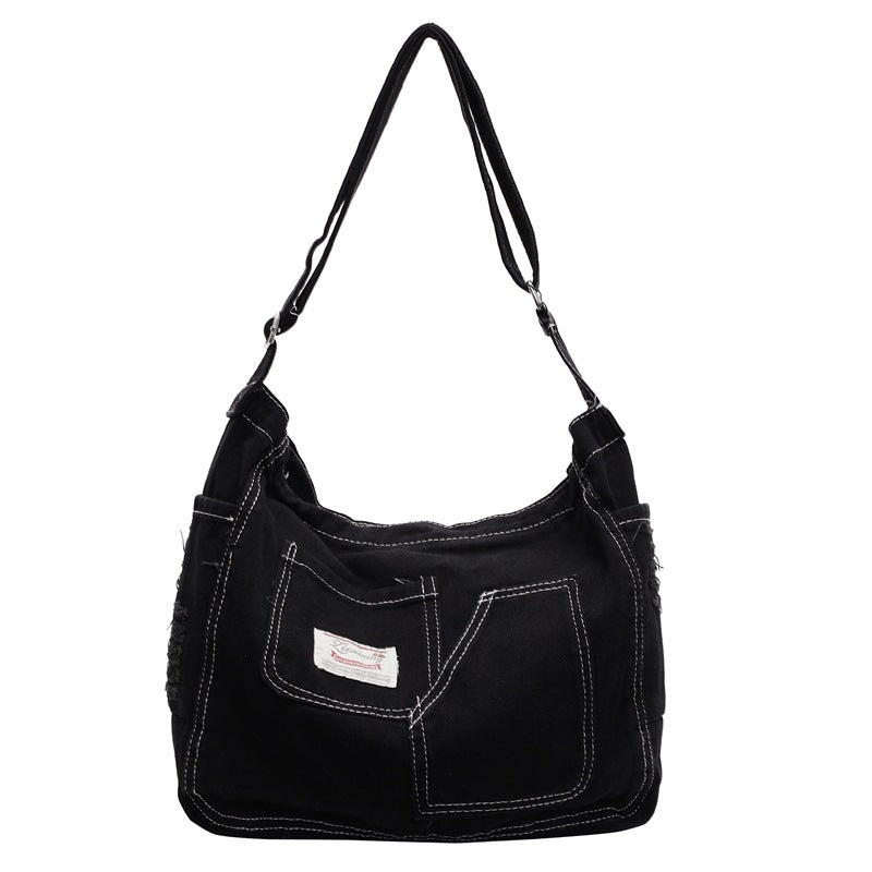 Elegant Women's Mori Canvas Large Capacity Bags