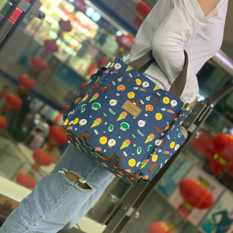 Slouchy New Lunch Mummy Box Waterproof Handbags