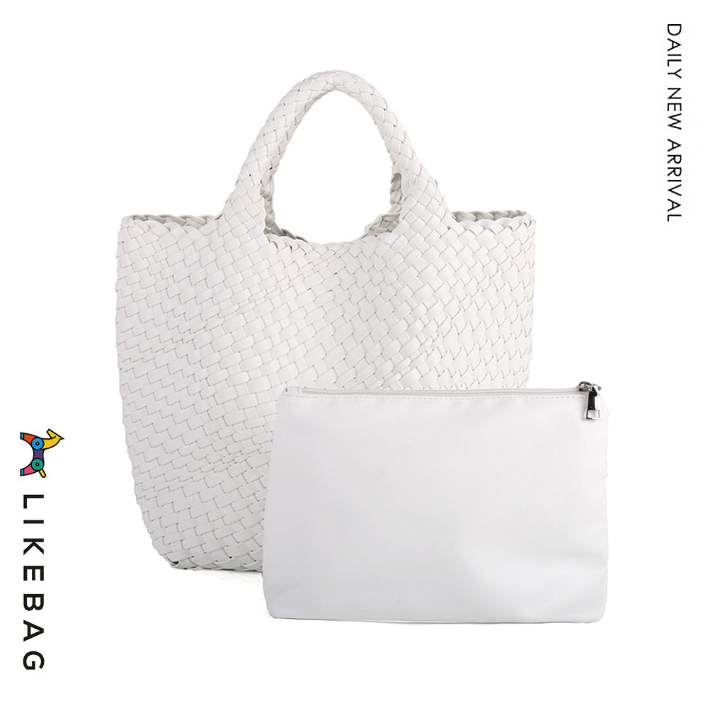 Women's Handmade Woven Fashion Large Capacity Totes Women's Shoulder Bag