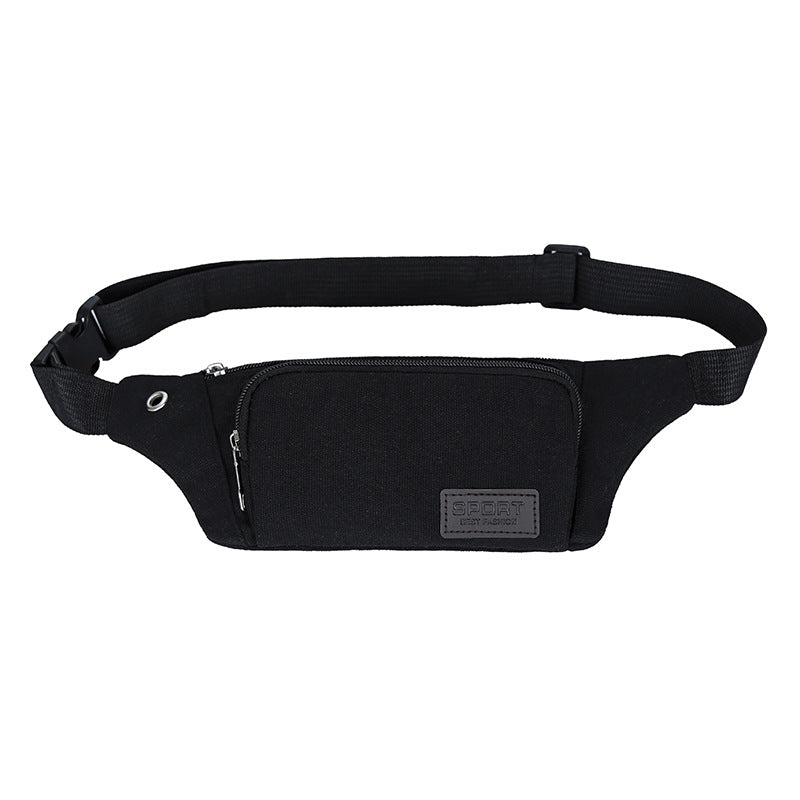 Women's & Men's & Canvas Fashion Large Capacity Storage Men's Waist Packs