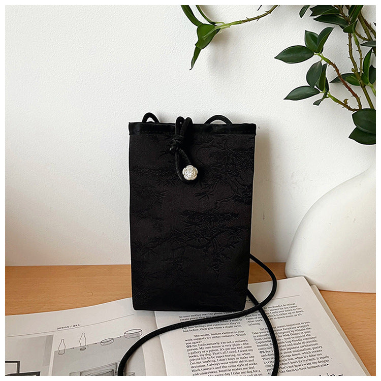 Women's Chinese Style Embroidery Personality Trend Western Printed Women's Shoulder Bag