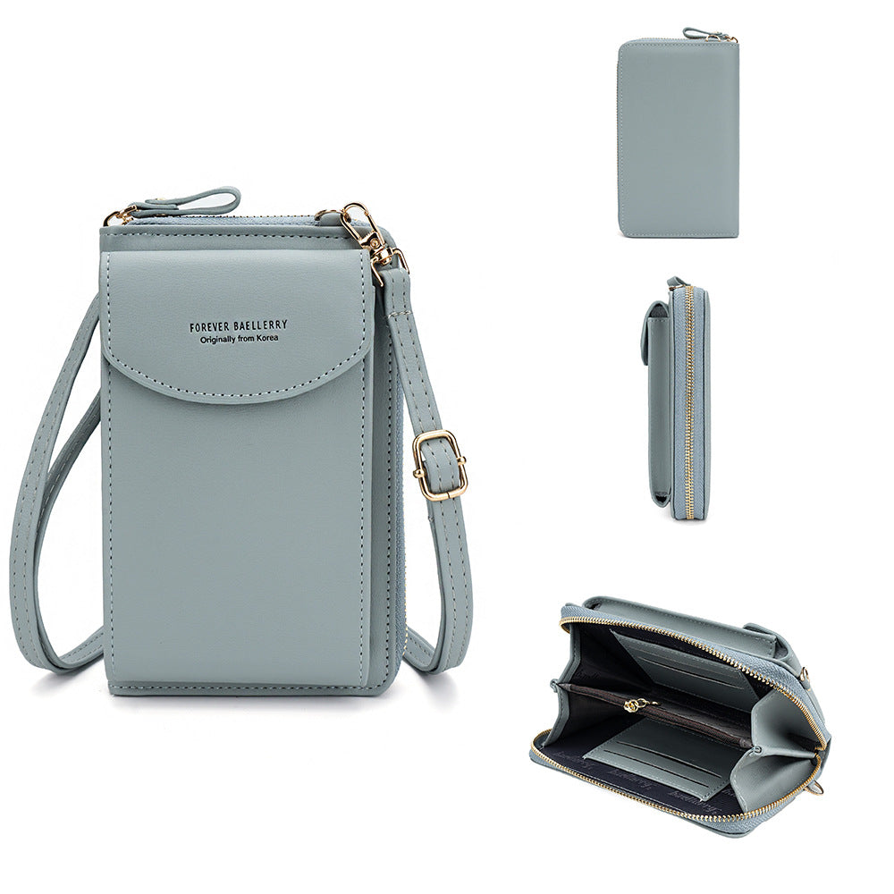 New Women's Mobile Korean Style Short Ladies Wallet