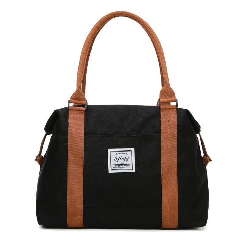 Women's & Men's Contrast Color Business Trips For Dry Travel Bags