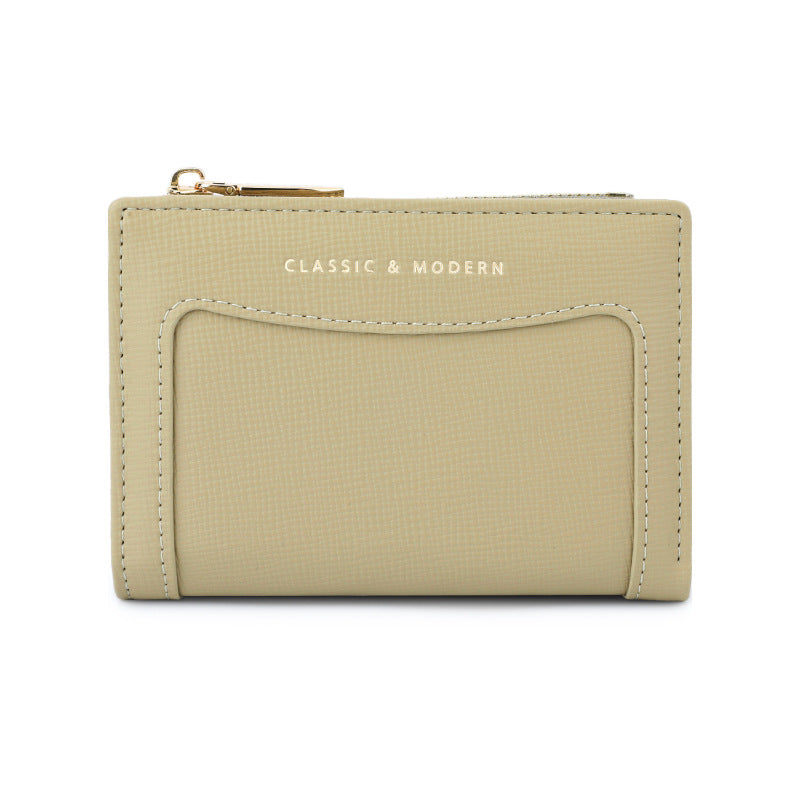 Min Wei Trade Short Design Stitching Purses