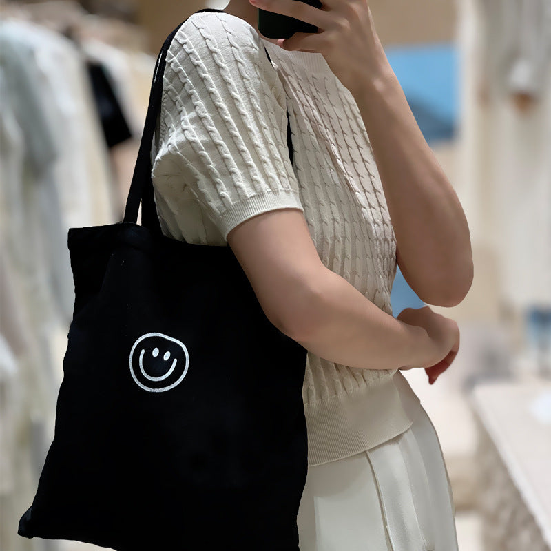 Simple Korean Style Wind Capacity Portable Bags