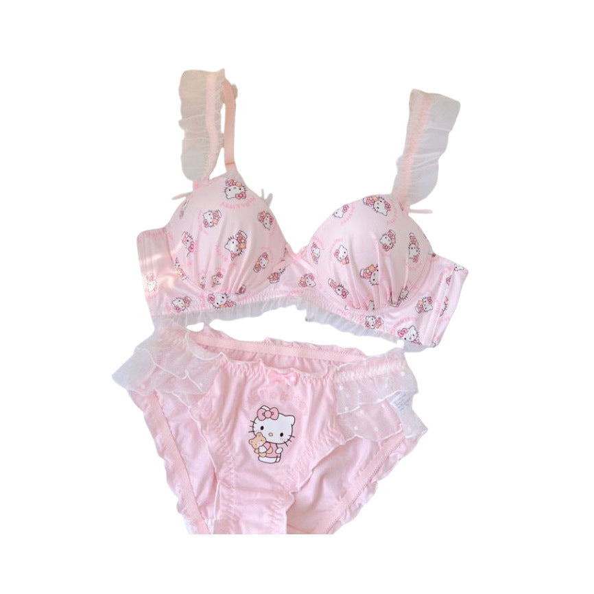 Adorable Style Thin Sweet Lace Underwear Bras