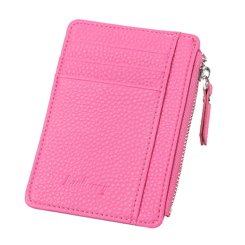 Women's Storage Multiple Slots Light Versatile Cover Ladies Wallet