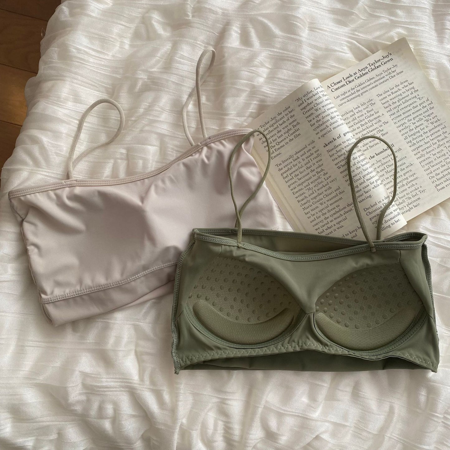 Silk Ice Small Chest Push Up Tube Top Bras