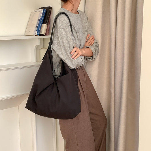 Women's Soft Collapse Large Capacity Minority Underarm Bags