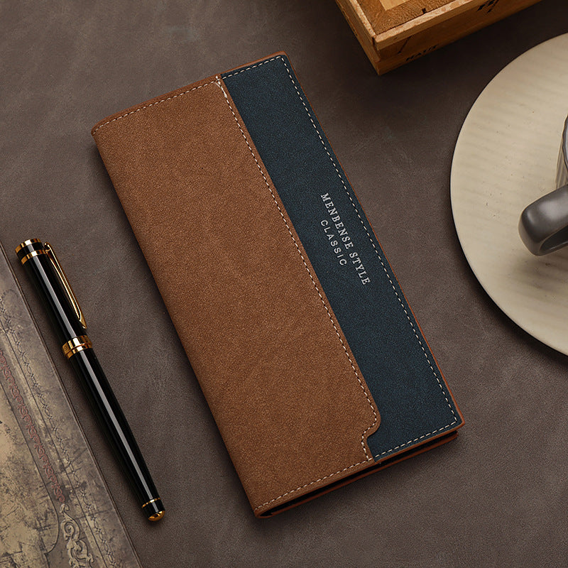 Men's Multiple Slots Suit Fashion Trendy Business Men's Wallets