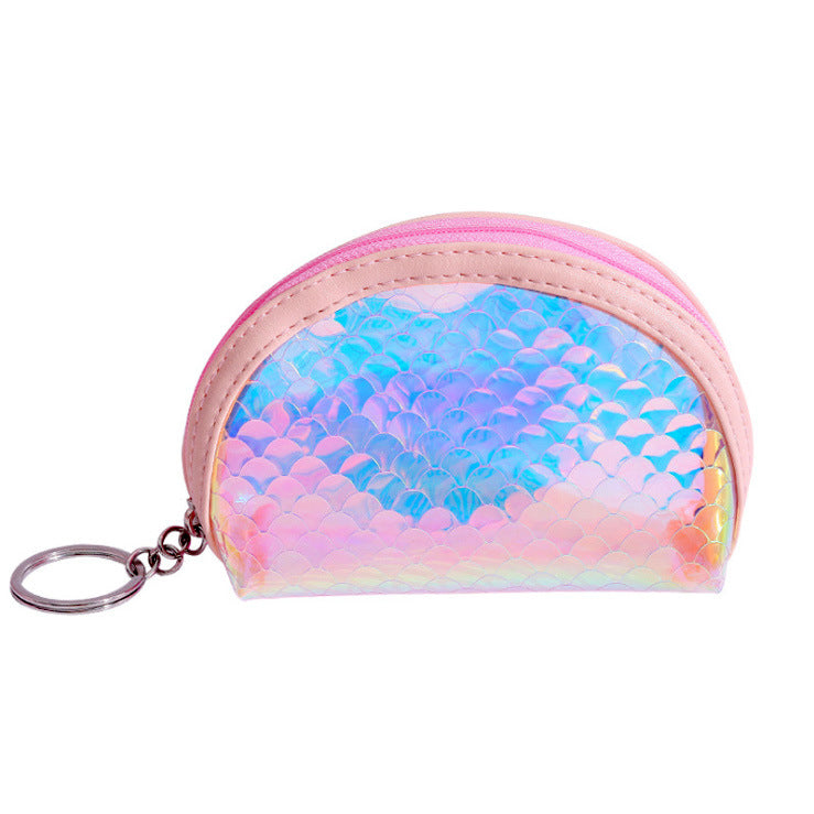 Women's Mini Cute Hand Transparent Portable Convenient Coin Purses