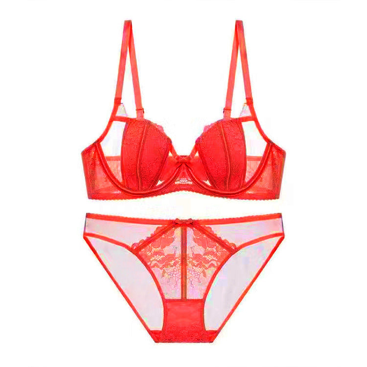 French Rabbit Mug Sexy Lace Soft Lingerie Sets