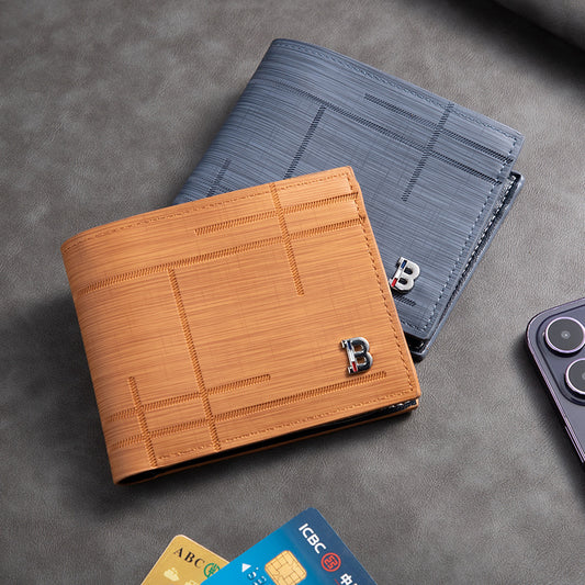 Men's Classic Short Business Leisure Swiping Men's Wallets