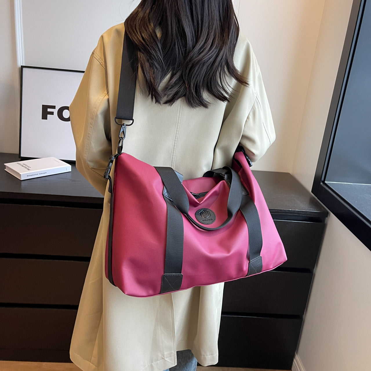 Women's & Men's & Large Capacity Oxford Cloth Storage Travel Bags