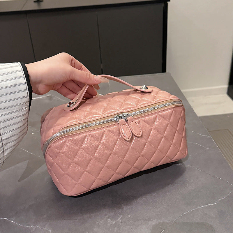 Wash Diamond Embroidery Thread Portable High-grade Storage Dressing Makeup Bag