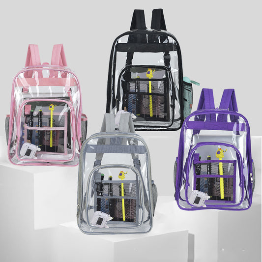 Graceful Trendy Charming Transparent Large Capacity Backpacks