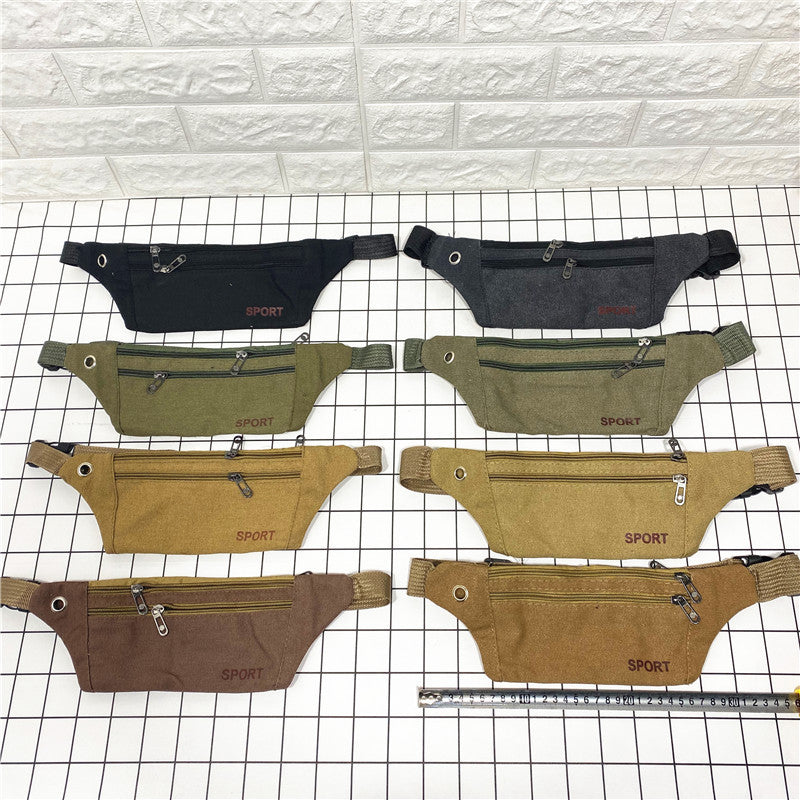 Women's & Men's & Close-fitting Camouflage Portable Leisure Men's Waist Packs