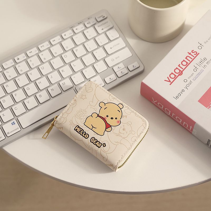 Dog Cartoon Female Personalized Minority Large Capacity Card Holder