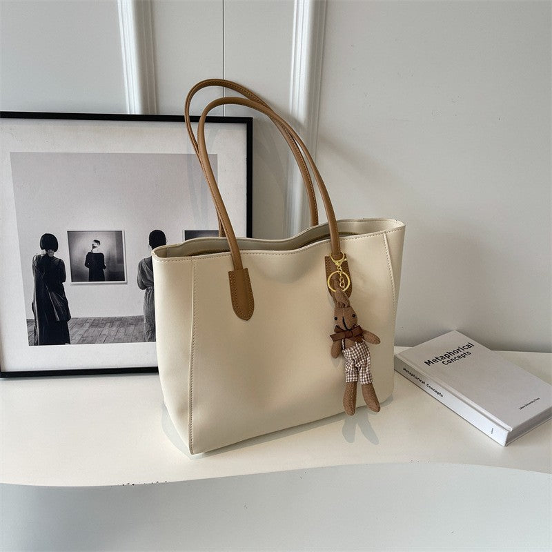 Women's Large Capacity Summer Fashion Retro Textured Women's Shoulder Bag