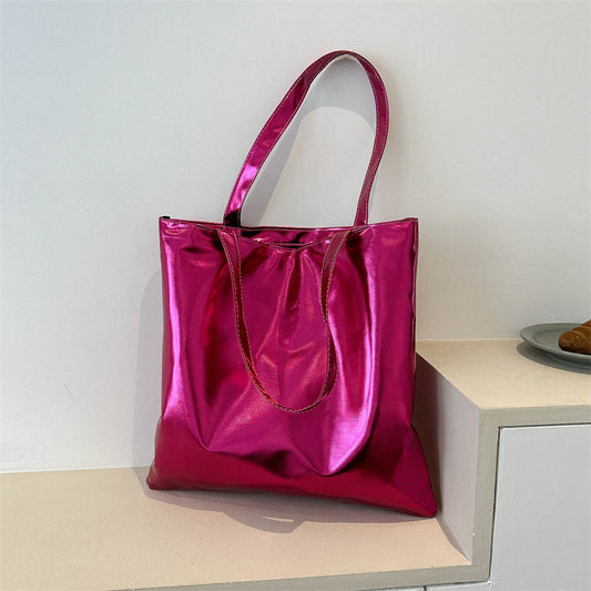 Color Big Female College Go Out Handbags