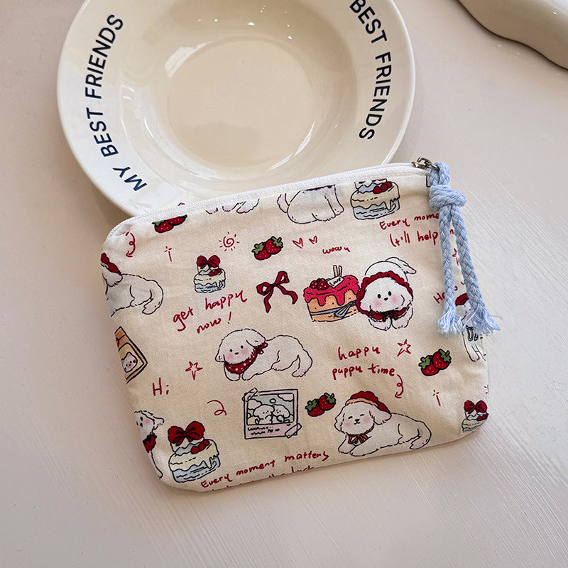 Korean Style Fresh Portable Mini Buggy Cosmetics Cosmetic Bags