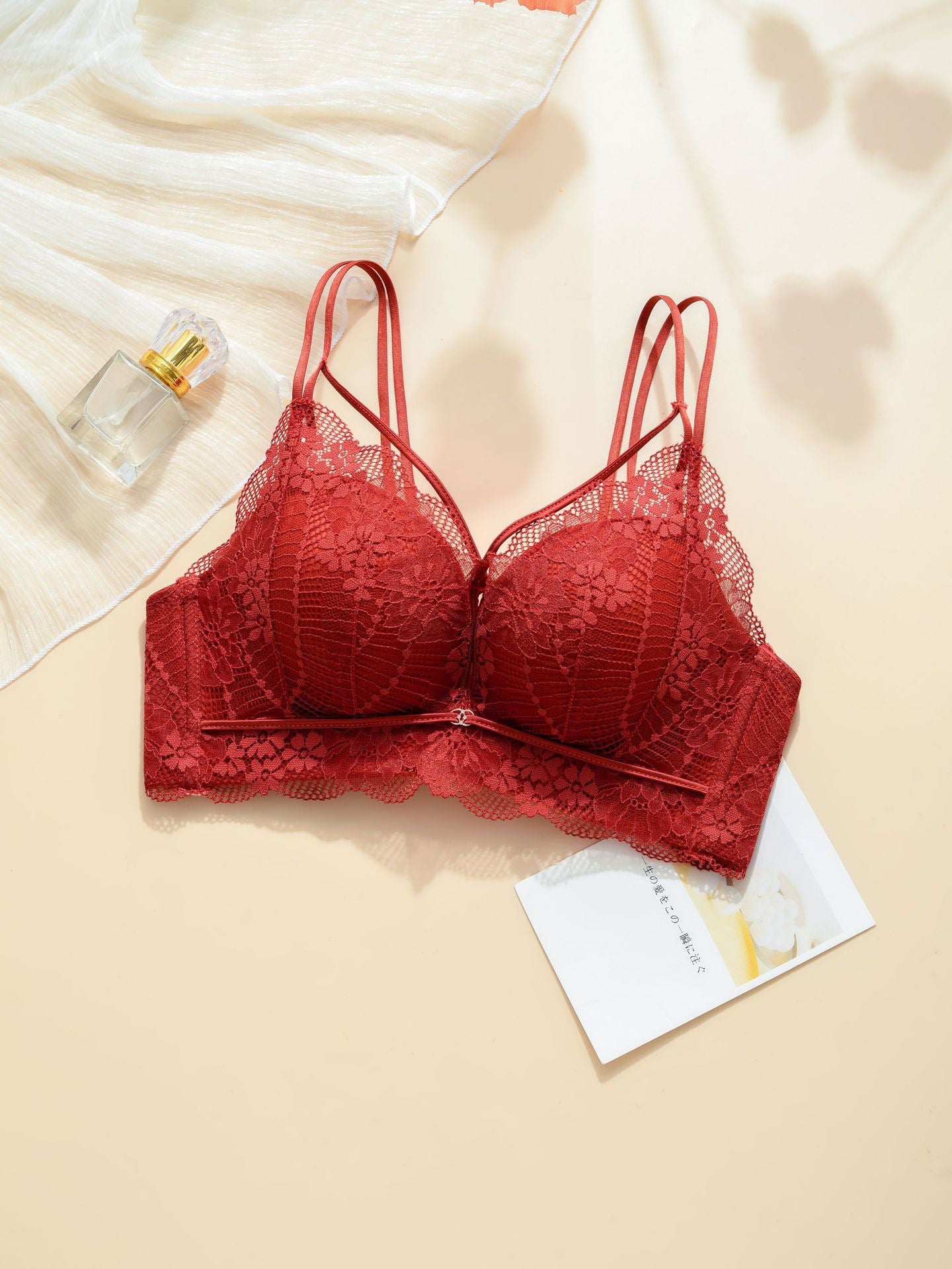 Full Support Padded Small Chest Push Up Flat Special Lingerie Sets