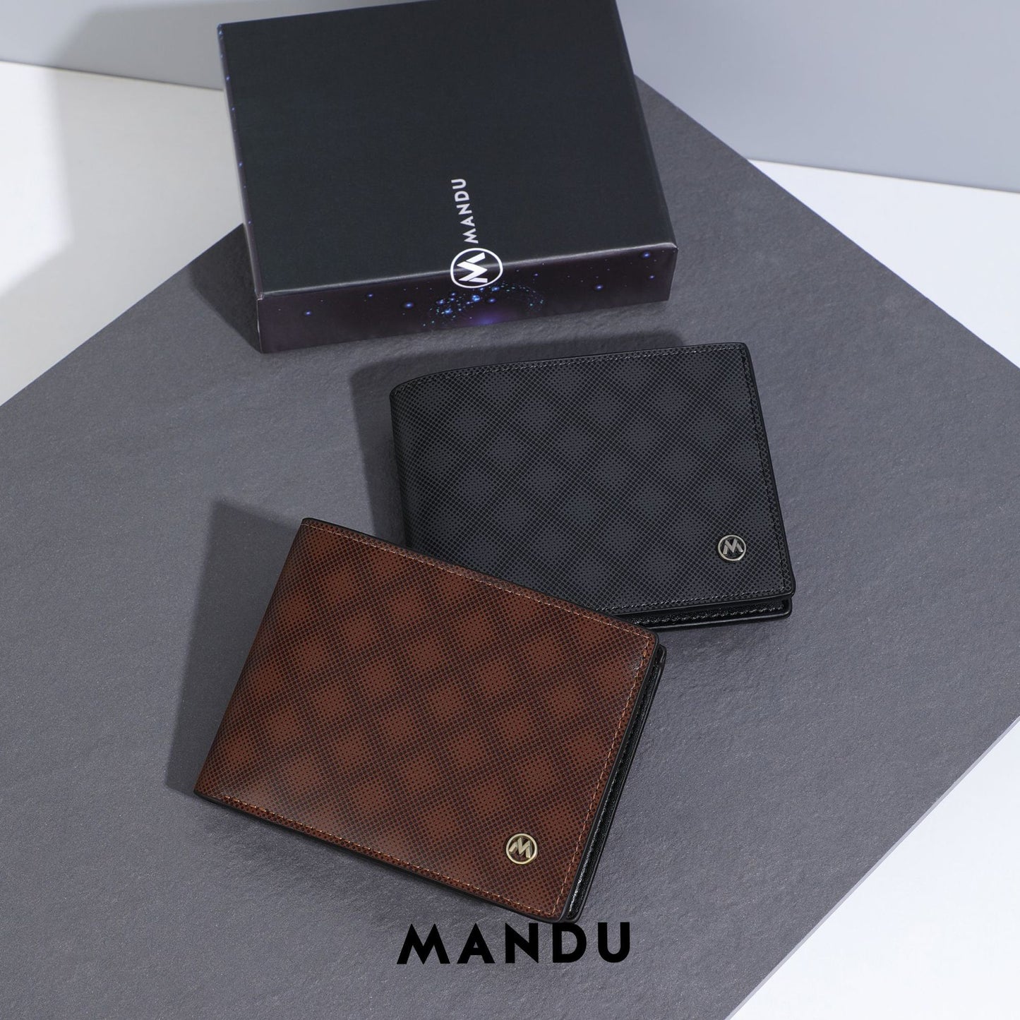 Men's Elegant Graceful New Creative Plaid Men's Wallets
