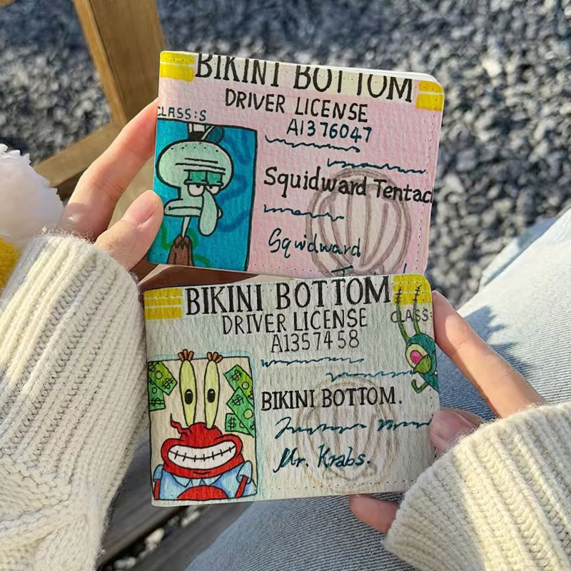 Sponge Star Driving License Protective Cover Motor Card Holder