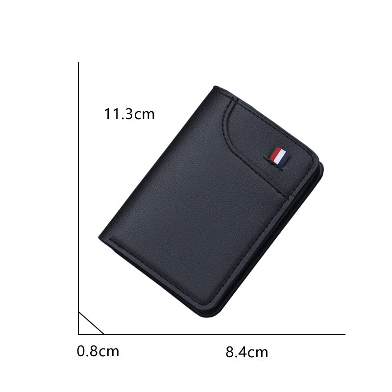 Men's Graceful Beautiful Innovative Vertical Simple Men's Wallets