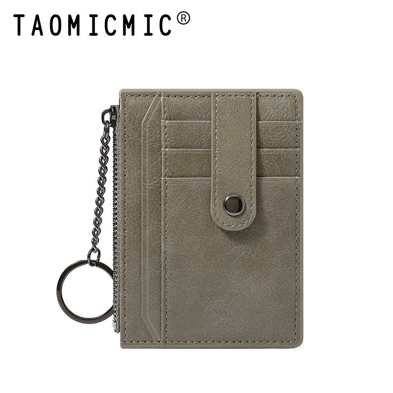 Women's Multiple Slots Good-looking Simple Large Capacity Card Holder