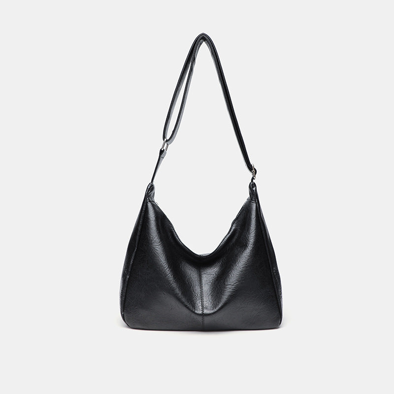 Retro Large Capacity Totes Fashionable Commuter Women's Shoulder Bag