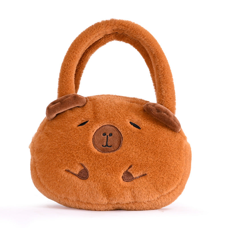 Cool Pig Round Heart Hand Carrying Handbags