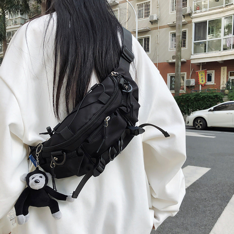 Men's Fashion Versatile Tooling Simple Couple Men's Chest Bags