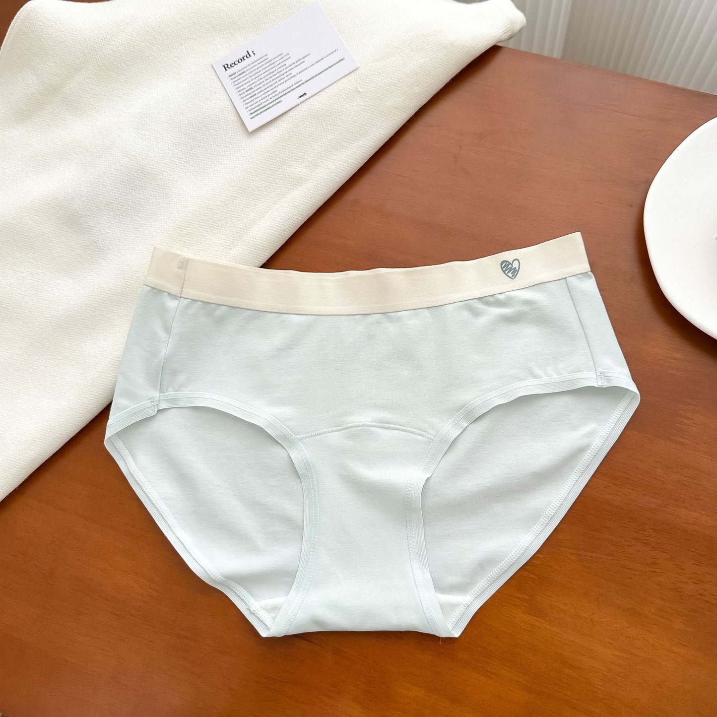 Women's Lengthened Crotch Purified Cotton Underwear Pure Panties