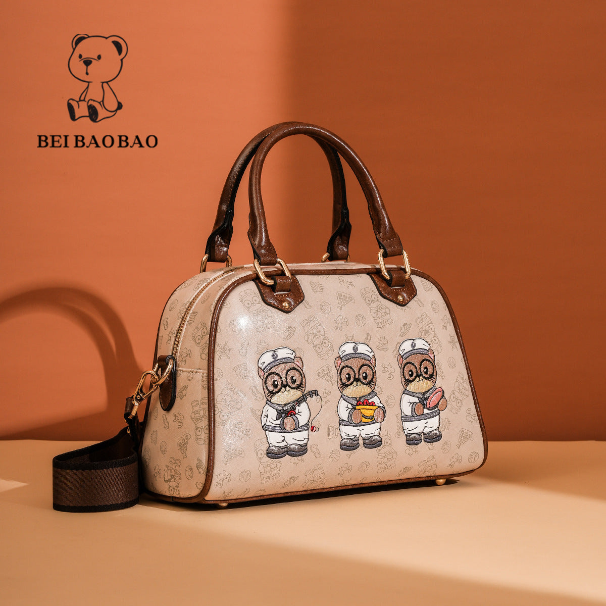 Source Cartoon Daily Commuting Boston Korean Style Shopping Women's Messenger Bag