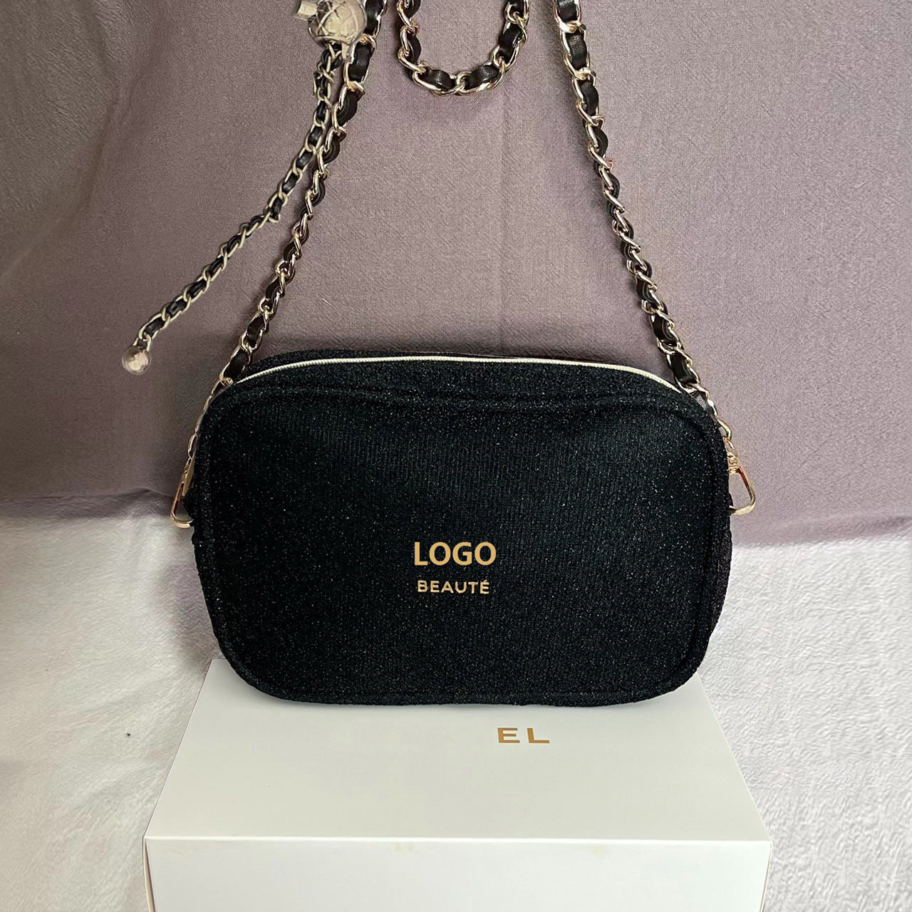 Counter Christmas Limited Gift Blue Platinum Series Cosmetic Bags