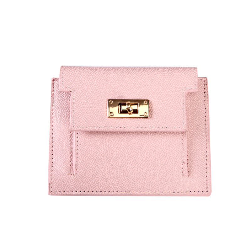 Palm Print Female Cute Large Capacity Card Holder