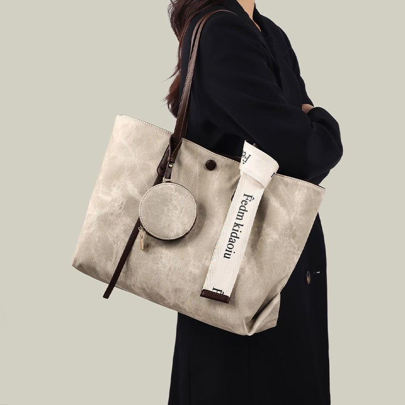 Women's Large Capacity College Commute Underarm Women's Shoulder Bag