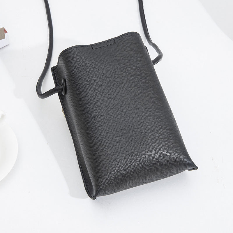 Women's Korean Style Vertical Mobile Fashion Simple Phone Bags