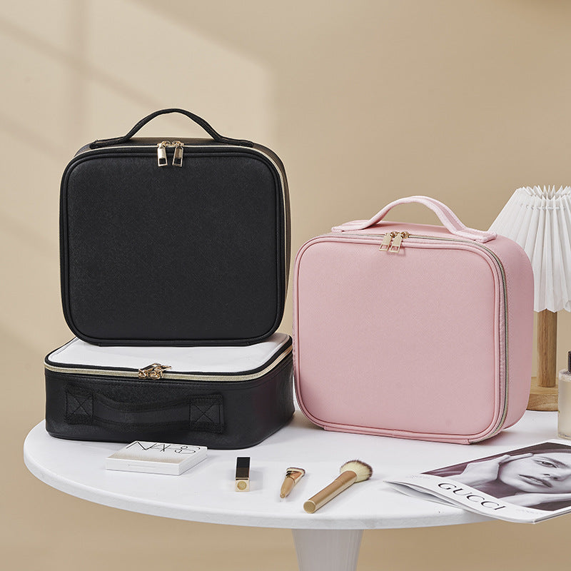 With Mirror Simple Artist City Convenient Cosmetic Cases