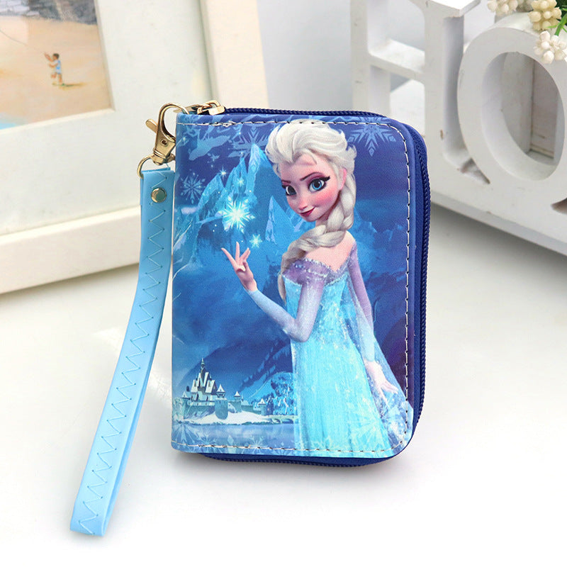 Cartoon Beautiful Cute Female Fresh Lady Ladies Wallets