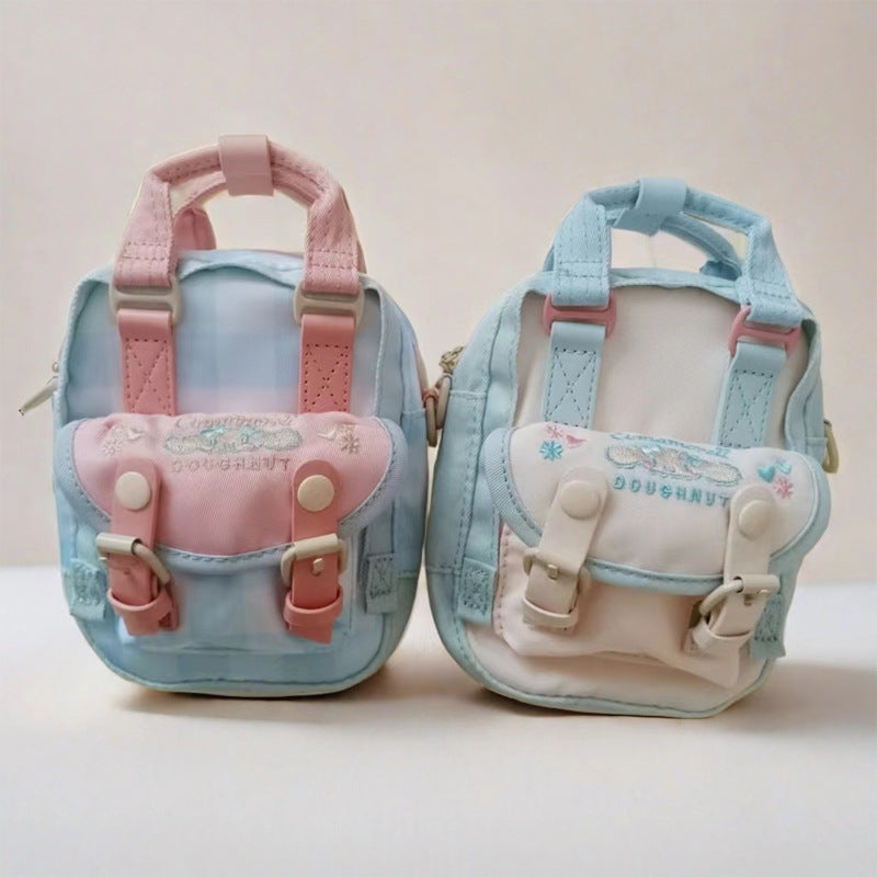 Donut Mini Korean Style Macaron Campus Backpacks