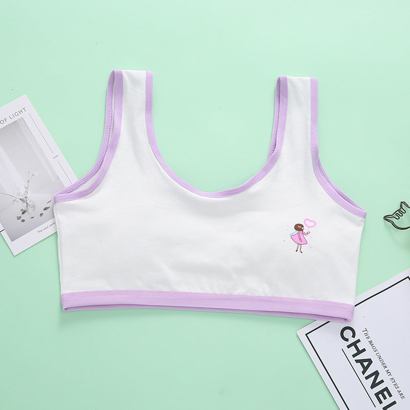Underwear Wide Shoulder Double Layer Without Chest Tanks Camis
