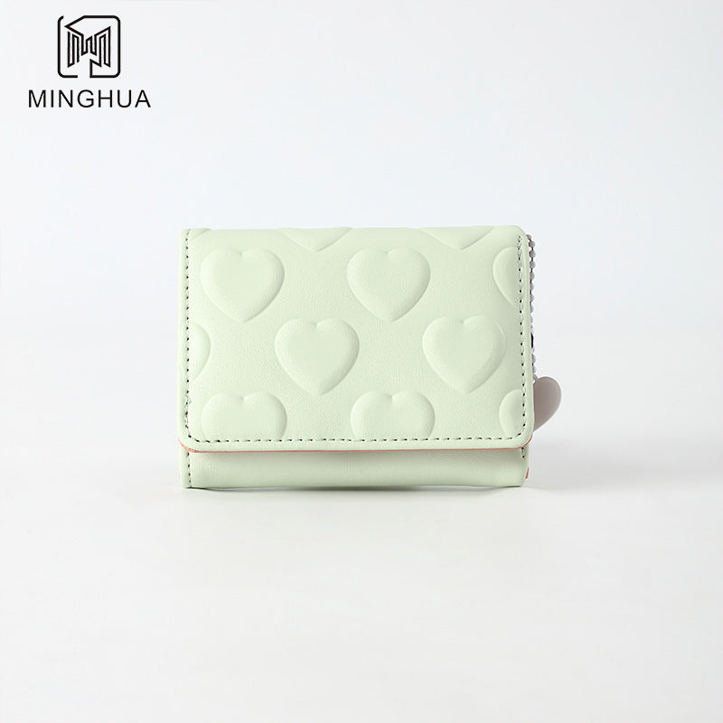 Women's Short Solid Color Summer Pattern Simple Ladies Wallets