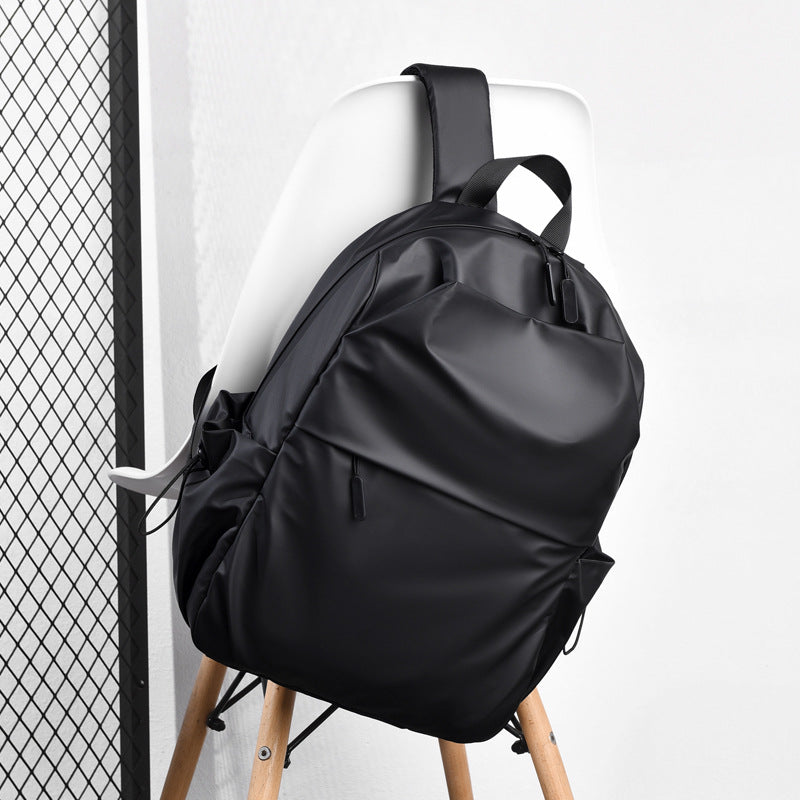 Computer Fashion Trend Simple Solid Color Backpacks
