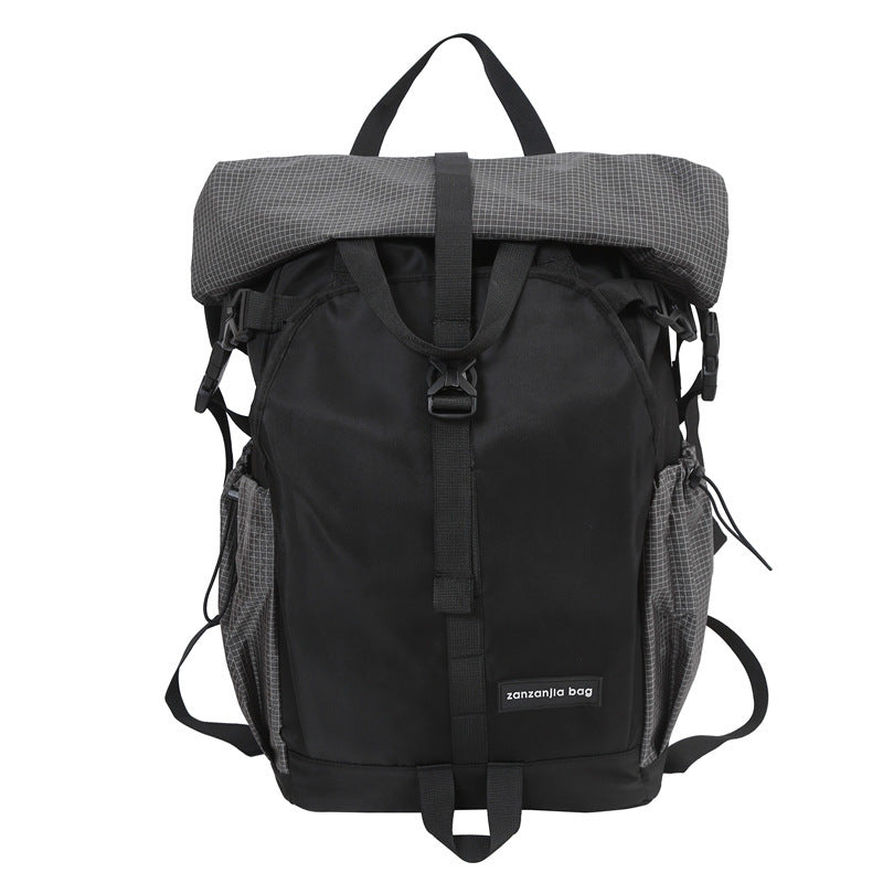 Women's & Men's & Cool Motorcycle Commuter Large Capacity Backpacks