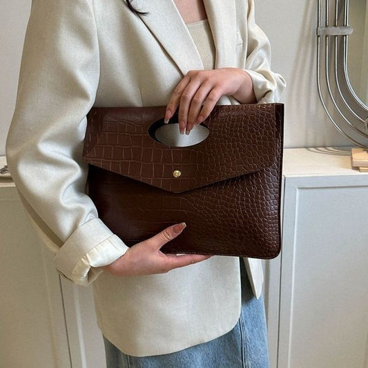 Fashion Clutch Simple Korean Style Summer Large Capacity Handbags