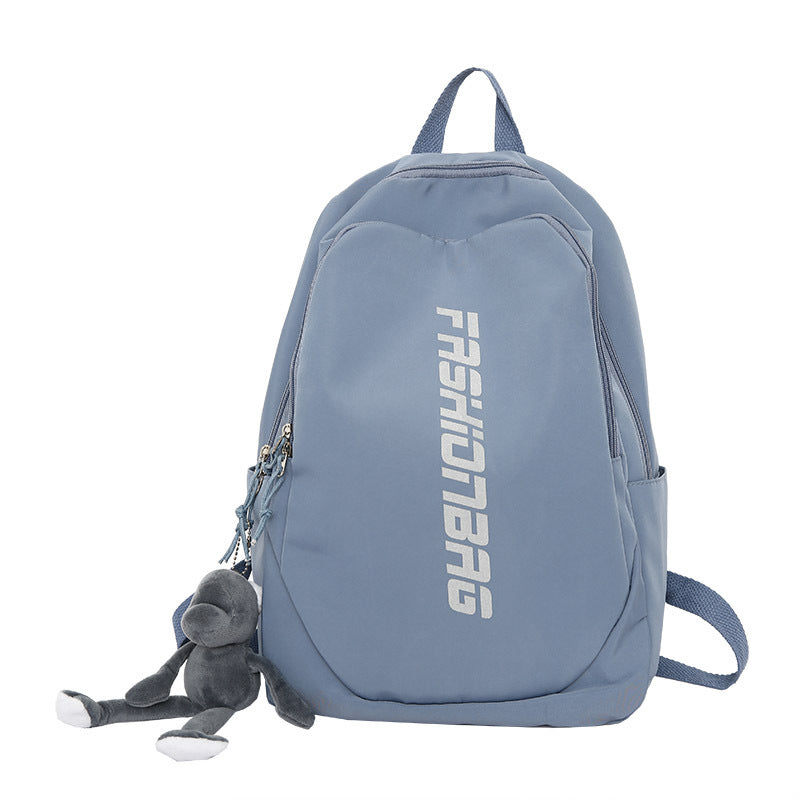 Junior High College Class Nylon Female Backpacks