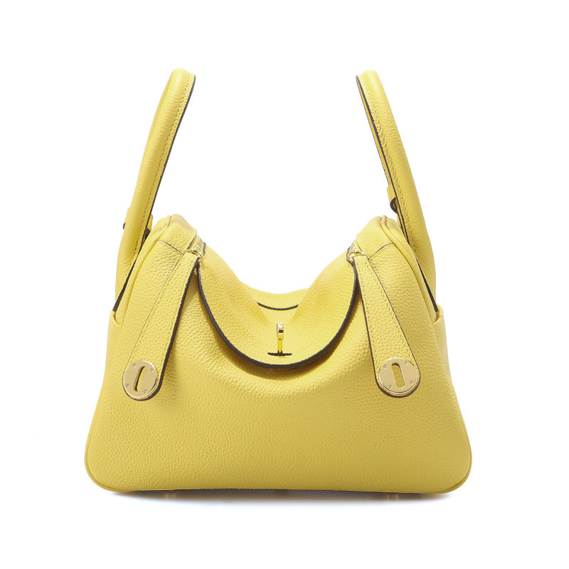 Women's First Layer Cowhide Lindi Underarm Leather Women's Shoulder Bag